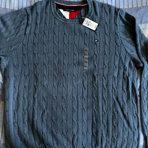Tommy Hilfiger Fall Ski Sweater Blue 3XL New With Tags